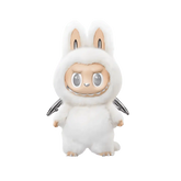 Pop Mart The Monsters Labubu Zimomo Angel in Clouds Figure + Tote Bag