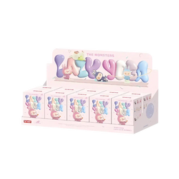 Pop Mart Labubu The Monsters Lazy Yoga Series Figures Sealed Case (10 Blind Boxes)