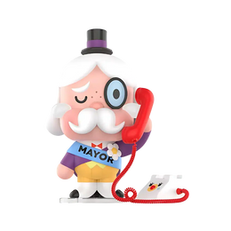 Pop Mart CRYBABY x Powerpuff Girls Series Mayor Figure