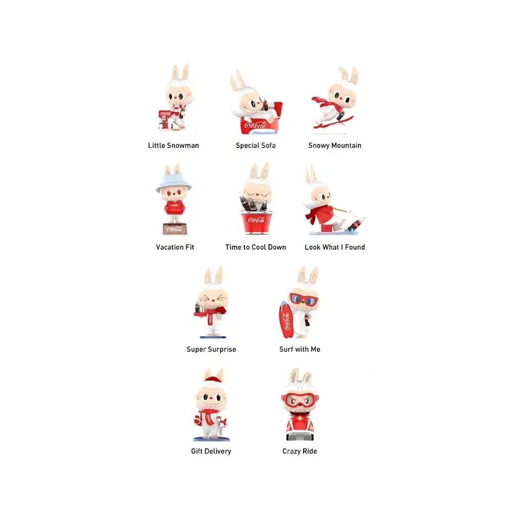 BUY 1 GET 1 FREE - Pop Mart Labubu The Monsters Coca-Cola Series Figure Blind Box Pack of 1+1