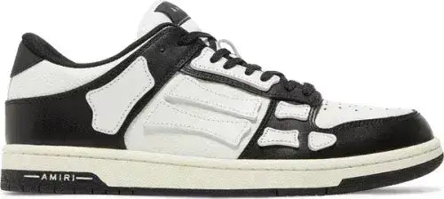 Amiri Amiri Skel Top Low 'Black White' - Size: UK 6 Sneakers | Shop From The Mirage