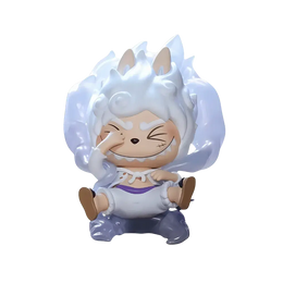 Pop Mart Labubu The Monsters x One Piece Series Monkey.D.Luffy Gear 5 (Secret Edition) Figure