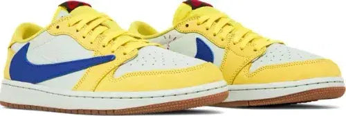 Air Jordan 1 Retro Low OG SP 'Canary' x Travis Scott