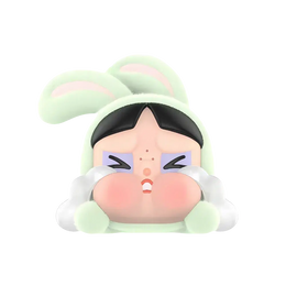 Pop Mart CRYBABY x Powerpuff Girls Series Bunny Buttercup Figure