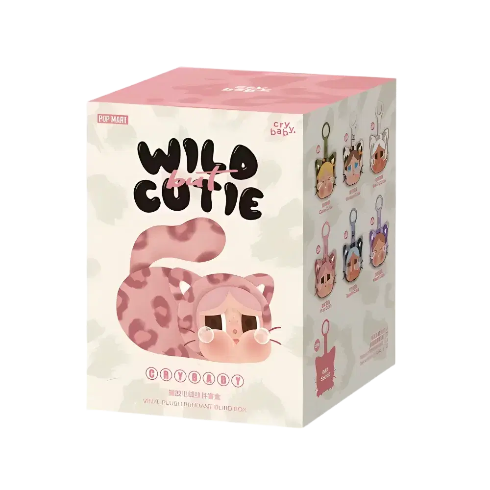 Pop Mart CRYBABY Wild but Cutie Series Vinyl Plush Pendant Single Blind Box