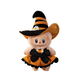 Pop Mart Labubu Magic of Pumpkin Mokoko (Pop Land Exclusive) Vinyl Plush Pendant