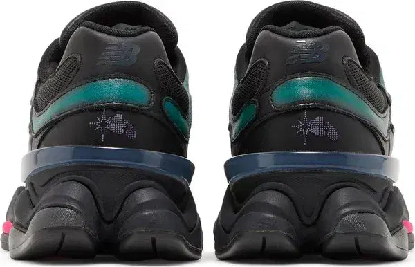New Balance 9060 Mowalola Burglarwear Black Teal Pink