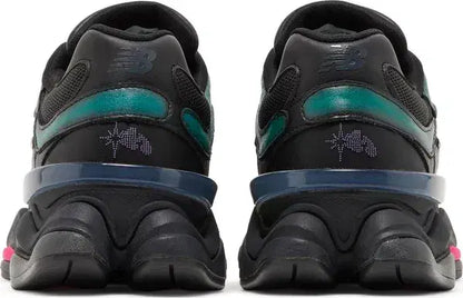 New Balance 9060 Mowalola Burglarwear Black Teal Pink
