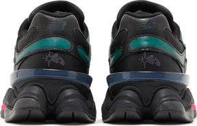 New Balance 9060 Mowalola Burglarwear Black Teal Pink