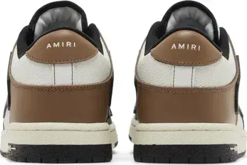 Amiri Amiri Skel Top Low 'Black Brown' - Size: UK 6 Sneakers | Shop From The Mirage