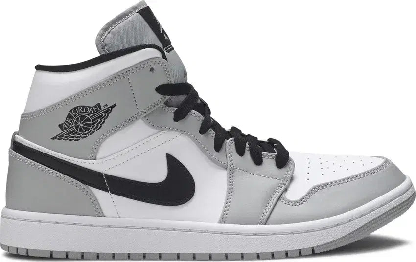 Nike Air Jordan 1 Mid 'Light Smoke Grey' - Size: UK 6 Sneakers | Shop From The Mirage