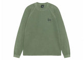 Stussy Raglan Thermal LS Crew Pine