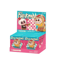 Pop Mart Labubu The Monsters Let's Checkmate Series Fridge Magnet Sealed Case (6 Blind Box)