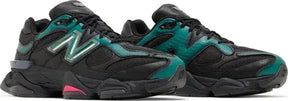 New Balance 9060 Mowalola Burglarwear Black Teal Pink