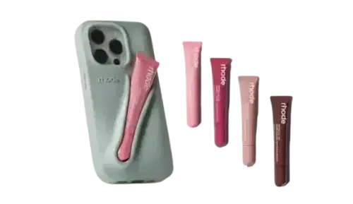 Rhode Rhode Lip Case and Tint - Iphone 15 - Lip Tint Toast(Rose Taupe): Lip Tint Toast(Sheer Pink) Iphone Case | Shop From The Mirage