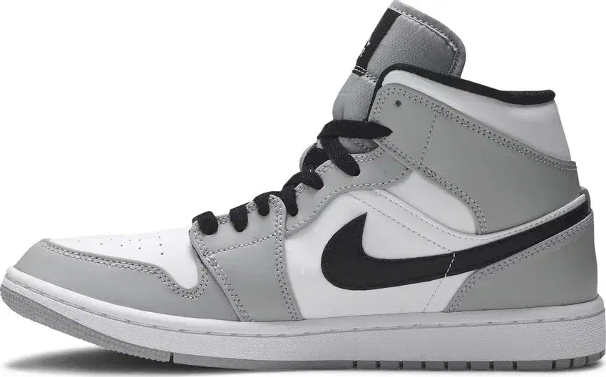 Nike Air Jordan 1 Mid 'Light Smoke Grey' - Size: UK 6 Sneakers | Shop From The Mirage