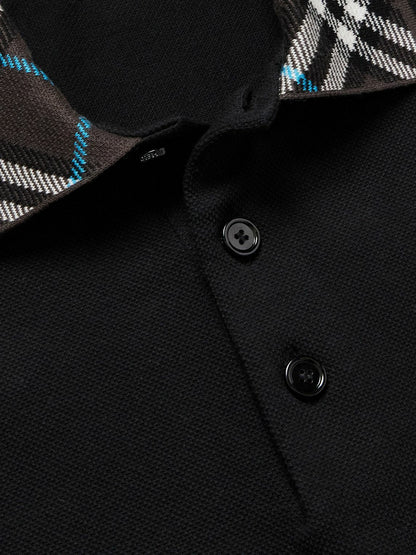 Burberry - Slim-Fit Cotton-Piqué Polo Shirt - Black