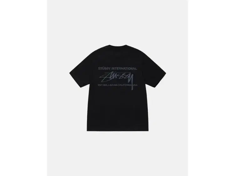 Stüssy Smooth International Tee Black