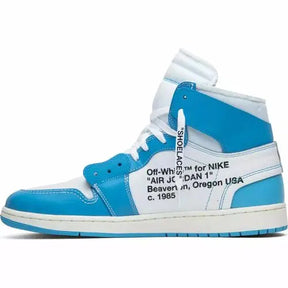 Off-White x Air Jordan 1 Retro High OG 'UNC / University Blue