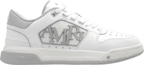 Amiri Classic Low 'Logo - White Grey'