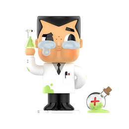 Pop Mart CRYBABY x Powerpuff Girls Series Professor Utonium Figure