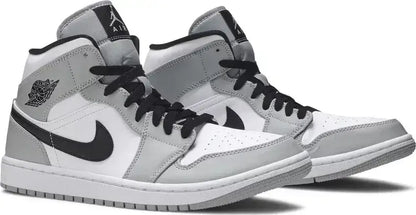Nike Air Jordan 1 Mid 'Light Smoke Grey' - Size: UK 6 Sneakers | Shop From The Mirage