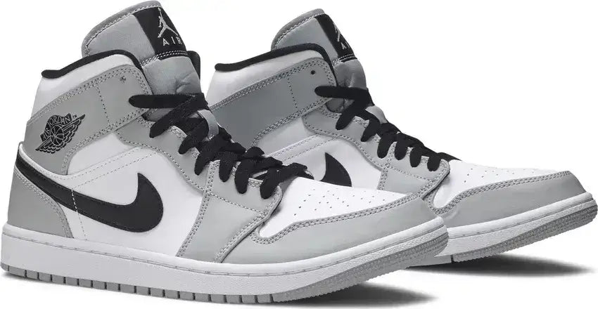Nike Air Jordan 1 Mid 'Light Smoke Grey' - Size: UK 6 Sneakers | Shop From The Mirage