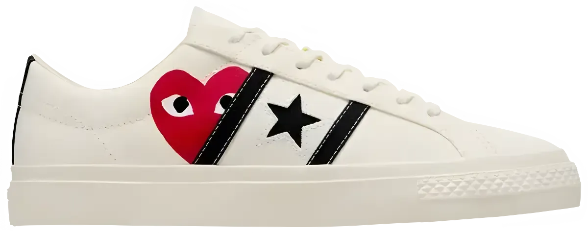 Converse x PLAY Comme des Garçons One Star Academy Pro Beige