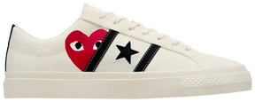 Converse x PLAY Comme des Garçons One Star Academy Pro Beige