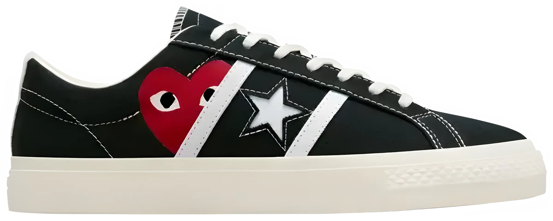 Converse x PLAY Comme des Garçons One Star Academy Pro Black