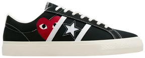 Converse x PLAY Comme des Garçons One Star Academy Pro Black