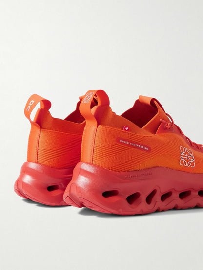 LOEWE - ON Cloudtilt 2.0 Stretch-Knit Sneakers - Orange