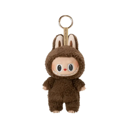 Pop Mart Labubu The Monsters Tasty Macarons Chestnut Cocoa Vinyl Plush Pendant