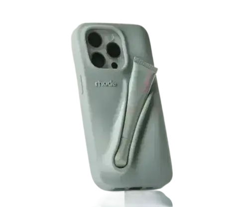 Rhode Rhode Lip Case and Tint - Iphone 15 - Lip Tint Toast(Rose Taupe): Lip Tint Toast(Sheer Pink) Iphone Case | Shop From The Mirage