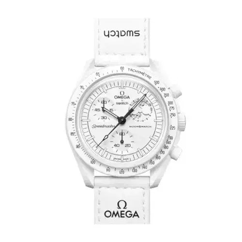 Swatch Swatch X Omega Bioceramic Moonswatch Mission To Moonphase Snoopy - Size 36999: . Watches | Shop From The Mirage