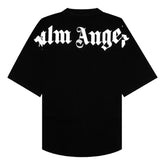 Palm Angels Classic Back Logo Oversized Black Tee