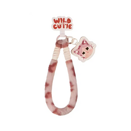 Pop Mart Crybaby Wild but Cutie Series Pink Cutie Phone Charm