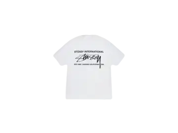 Stussy Smooth International Tee White