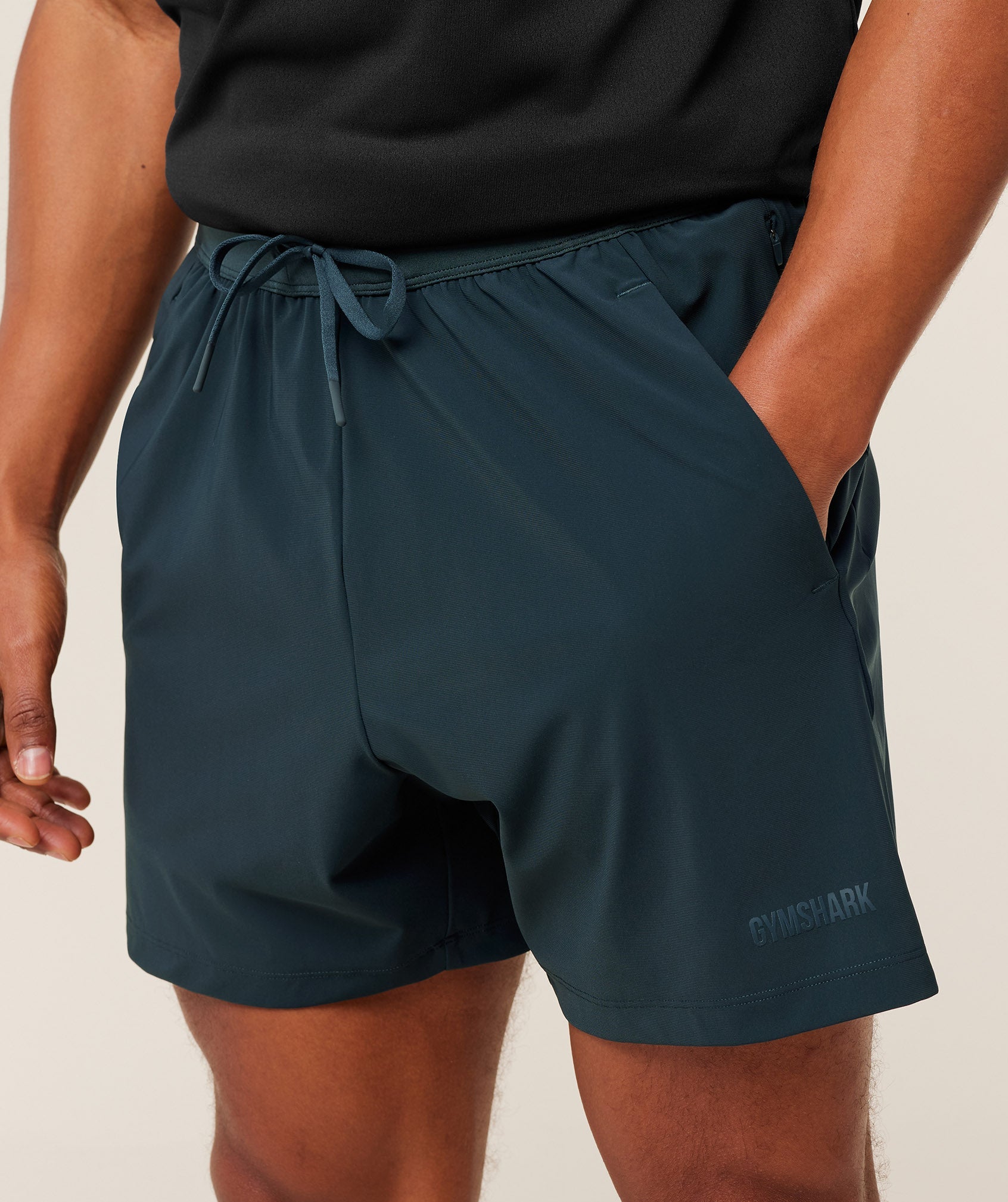 Gymshark Active Rest 6" Shorts - Deep Petrol Blue