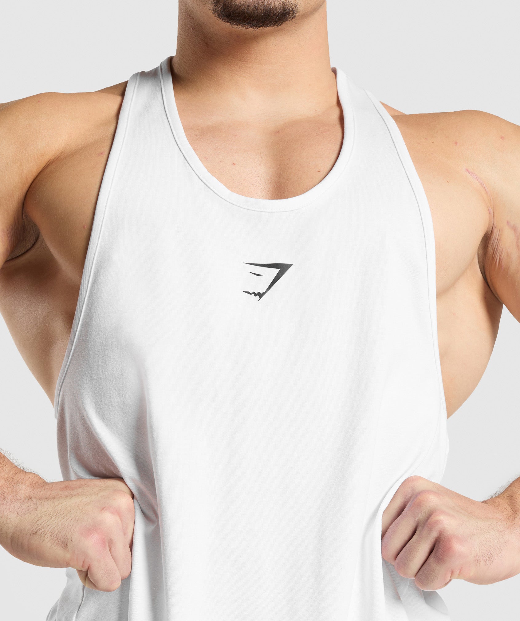 Gymshark Critical Stringer - White