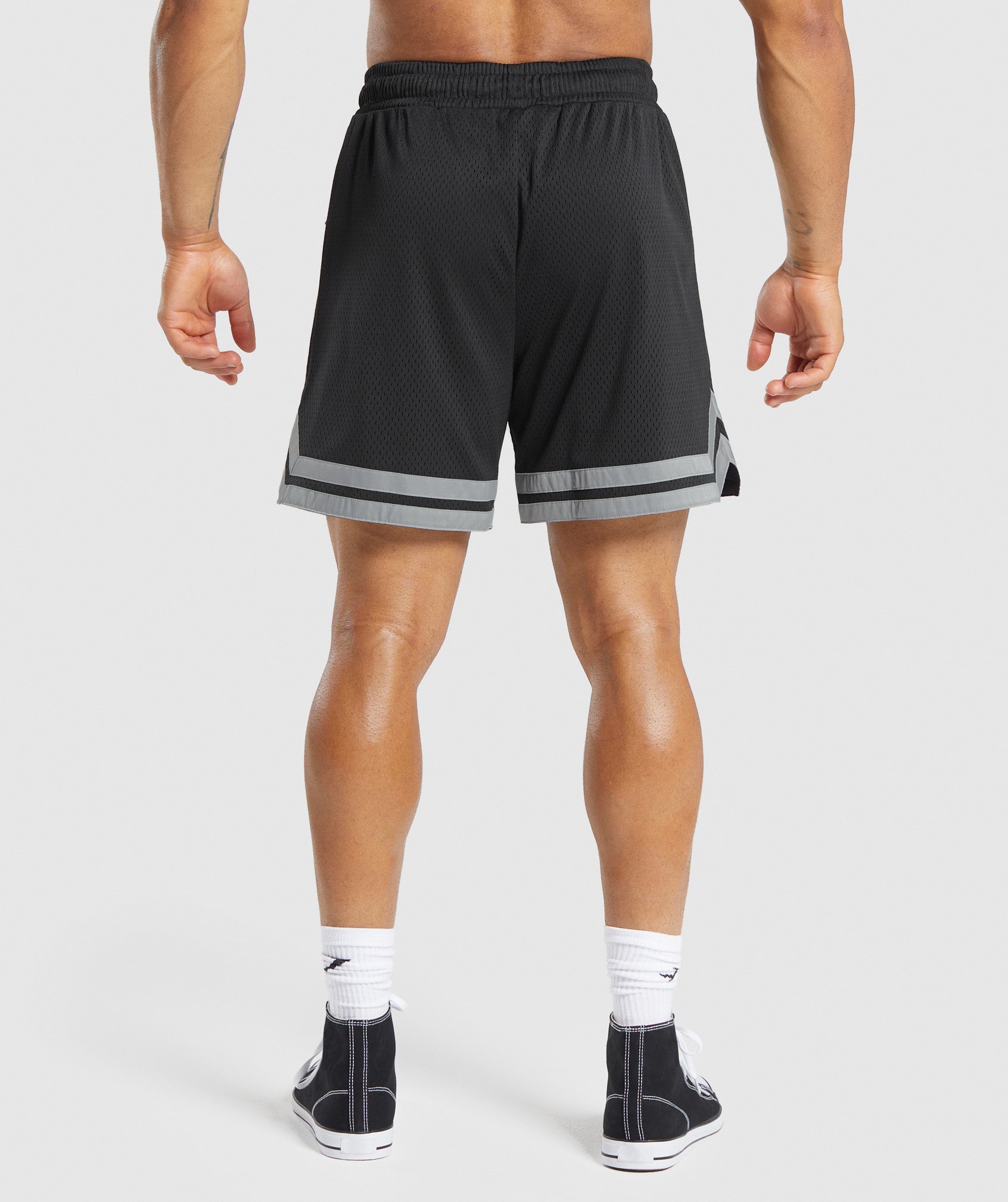 Gymshark Campus Mesh Shorts - Black