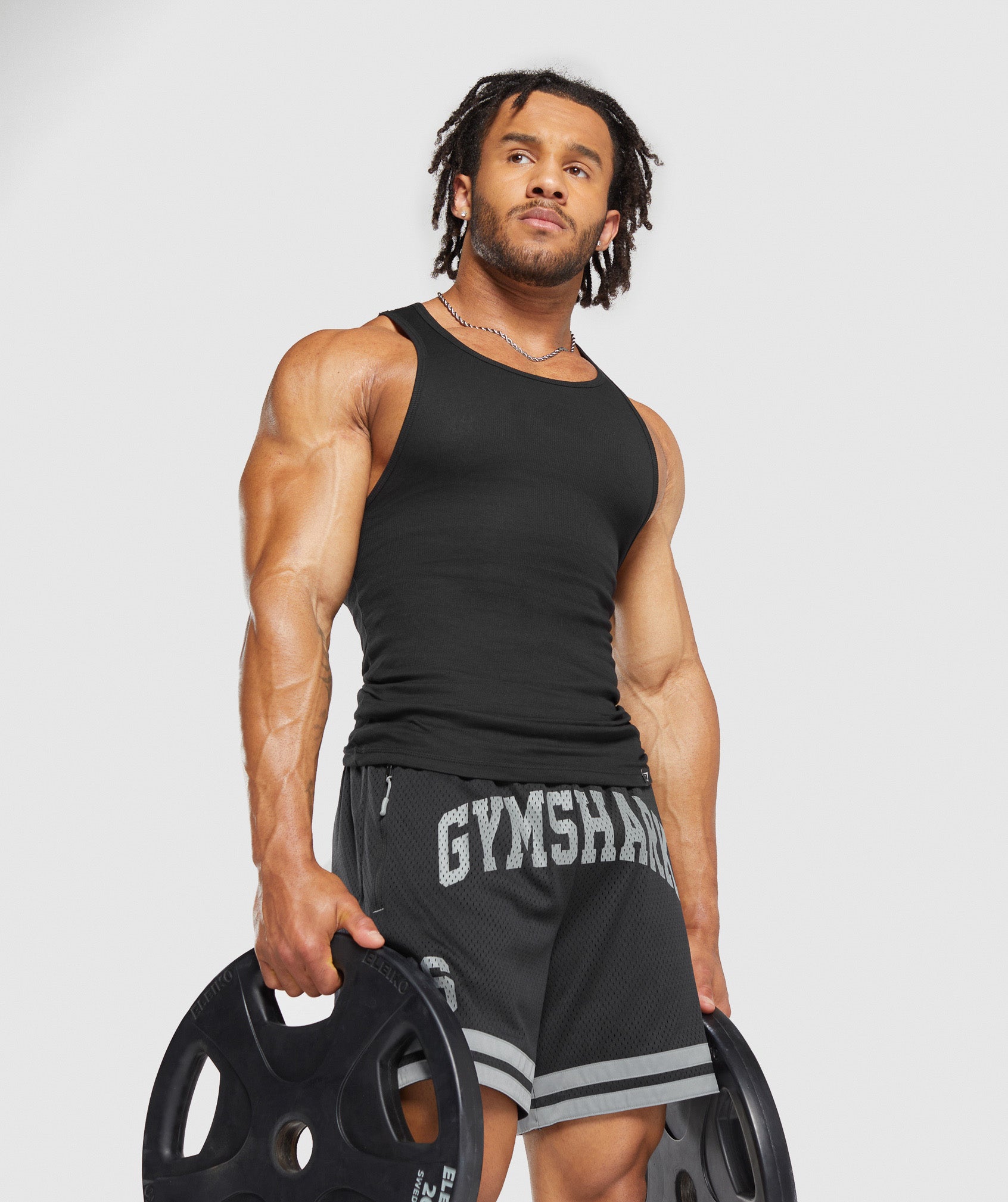 Gymshark Campus Mesh Shorts - Black