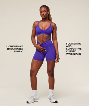 Gymshark Energised Seamless Shorts - Cobalt Purple