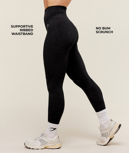Gymshark Adapt Fleck Seamless Leggings - Mineral/Black