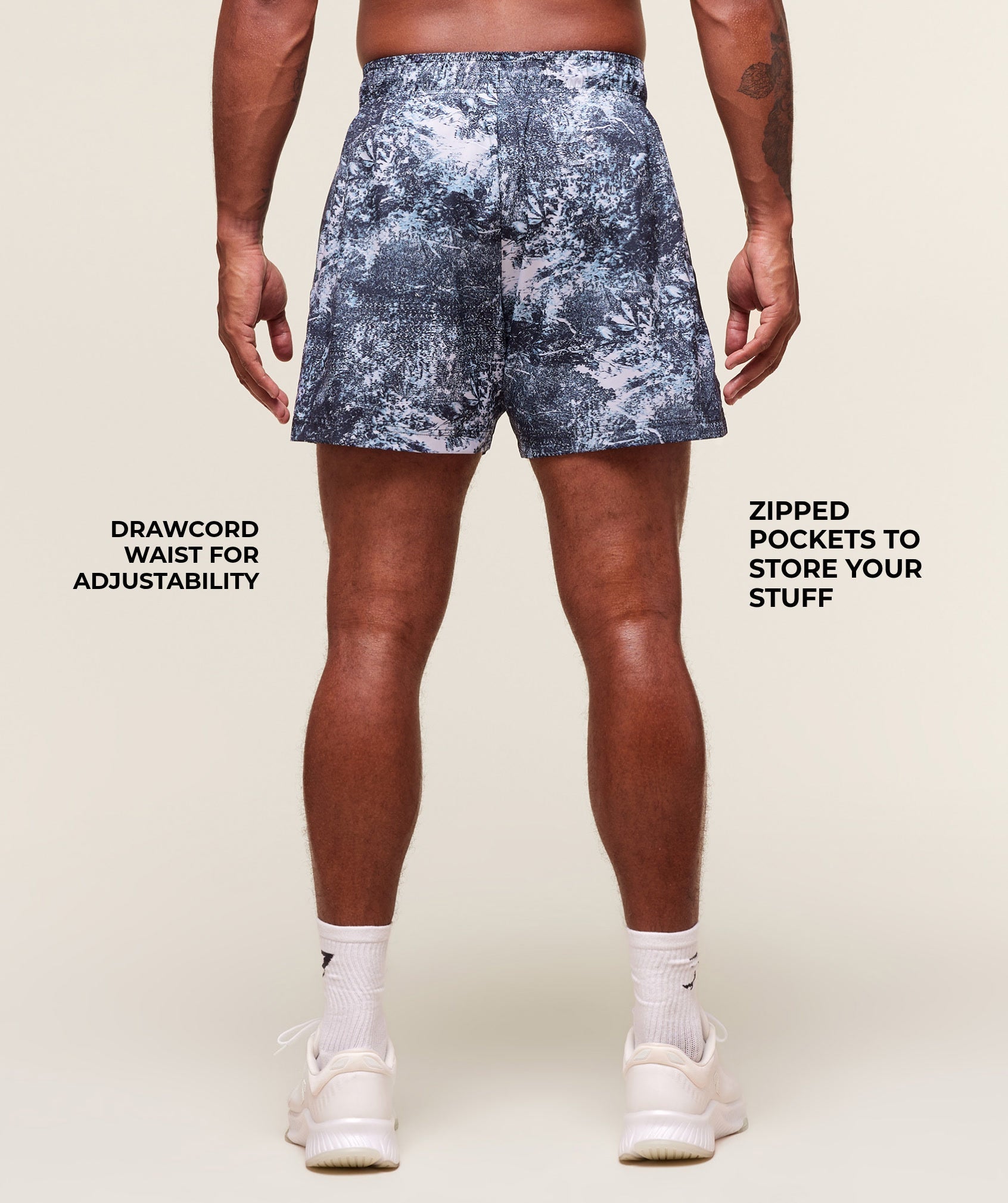 Gymshark Sport 5" Shorts - Smoke Blue/Black
