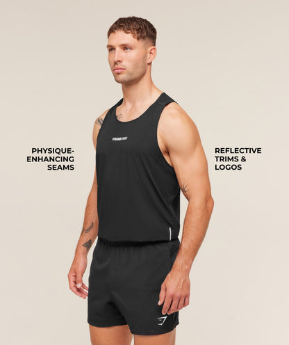 Gymshark Running Tank - Black