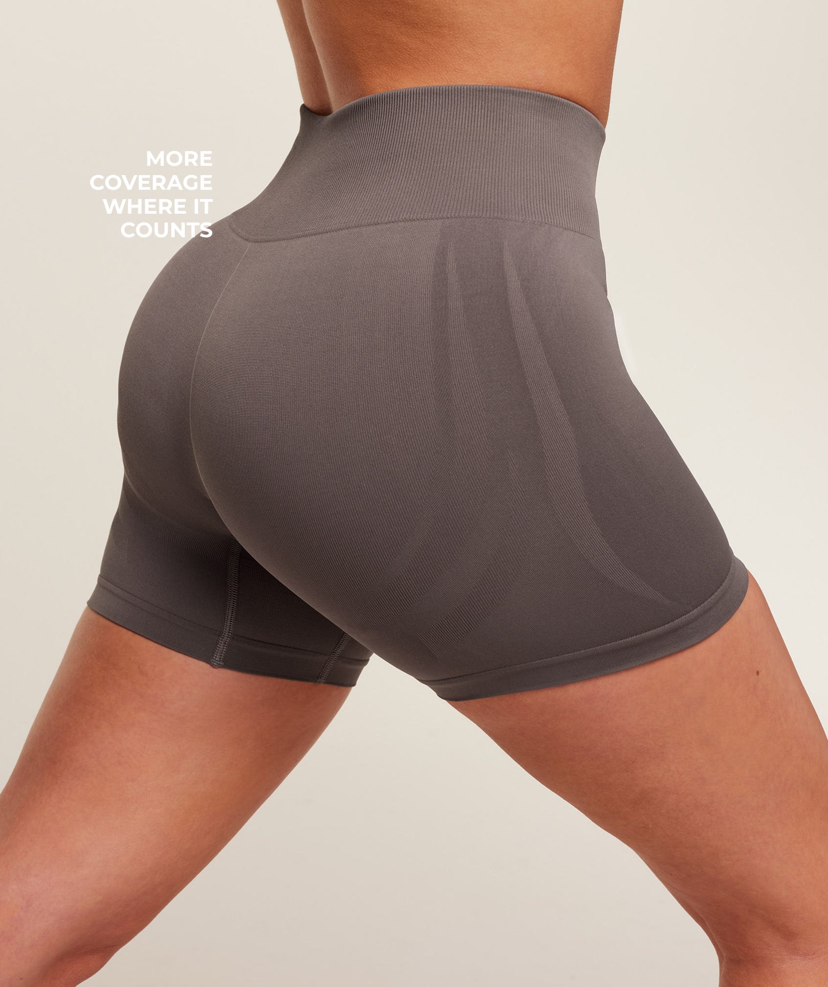 Gymshark Everyday Seamless Shorts 2.0 - Cool Brown