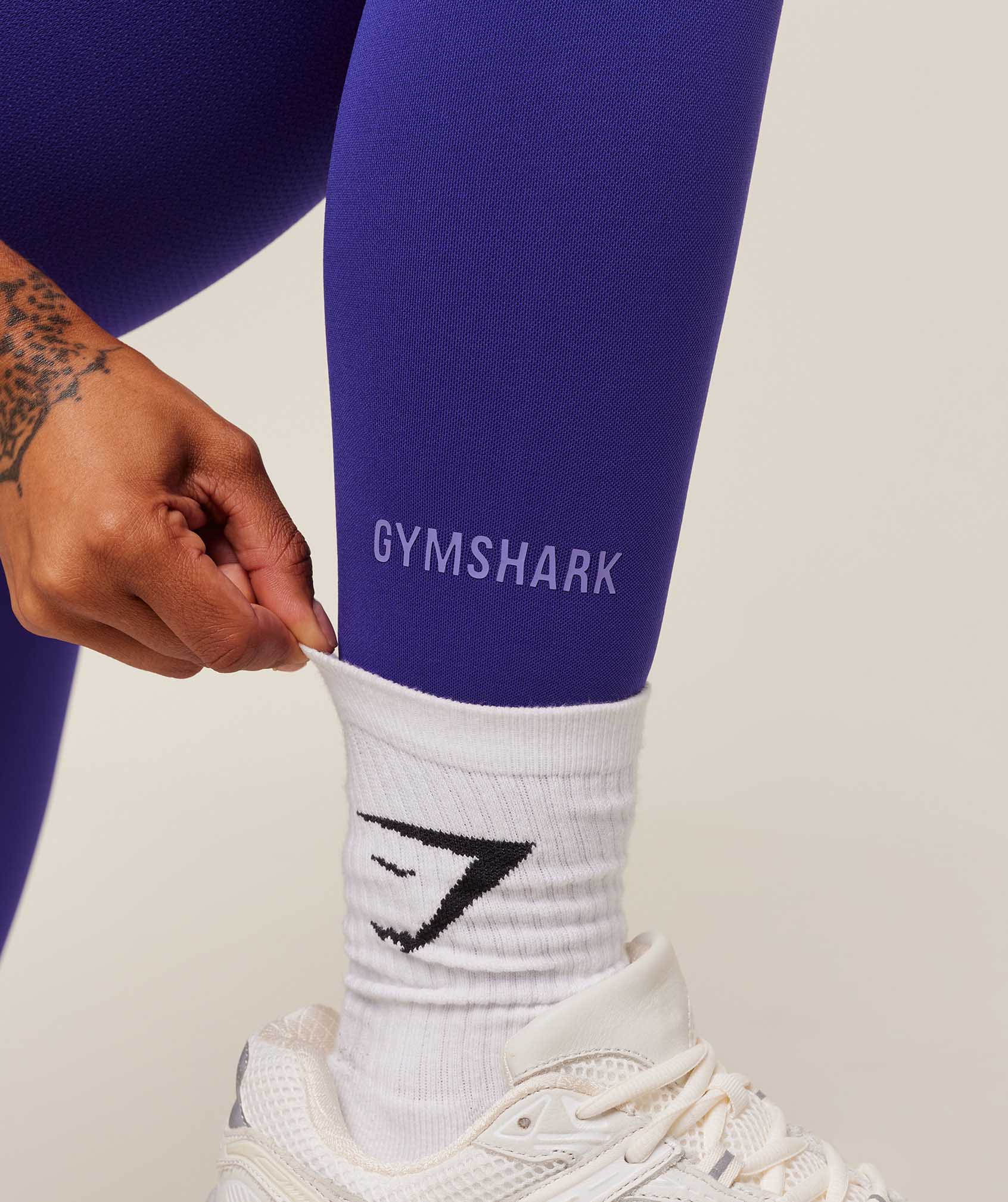 Gymshark Activate Seamless Leggings - Cobalt Purple