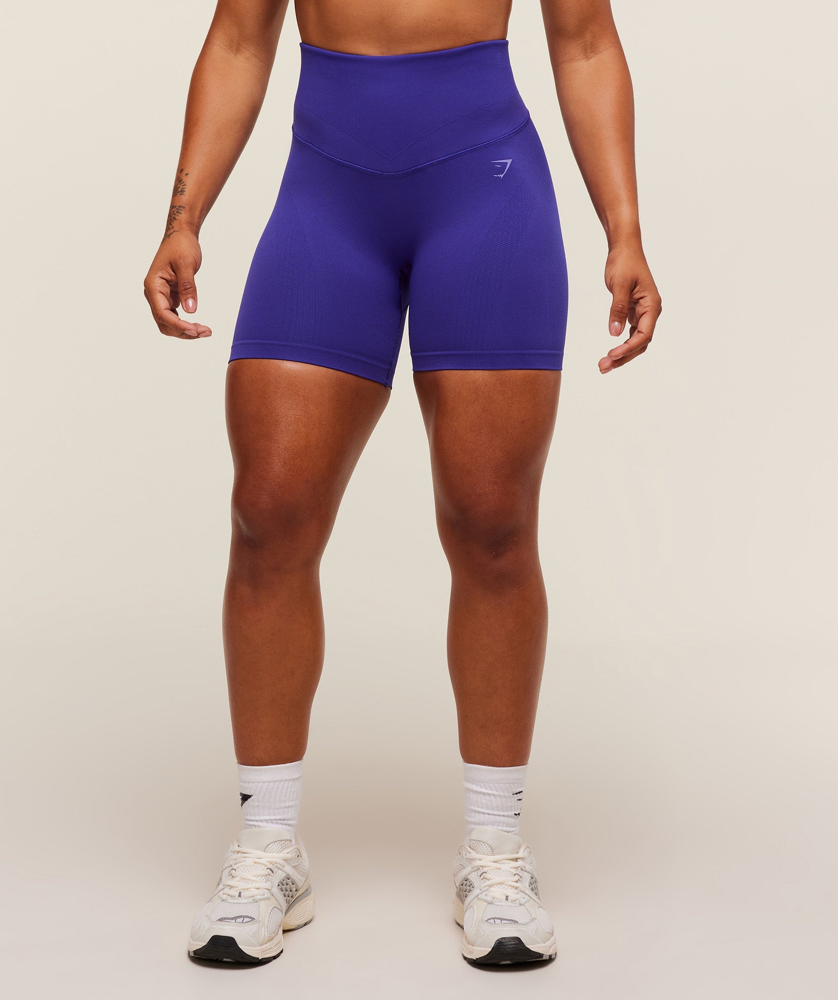 Gymshark Activate Seamless Shorts - Cobalt Purple