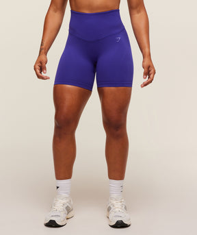 Gymshark Activate Seamless Shorts - Cobalt Purple